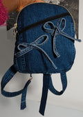 Denim backpack